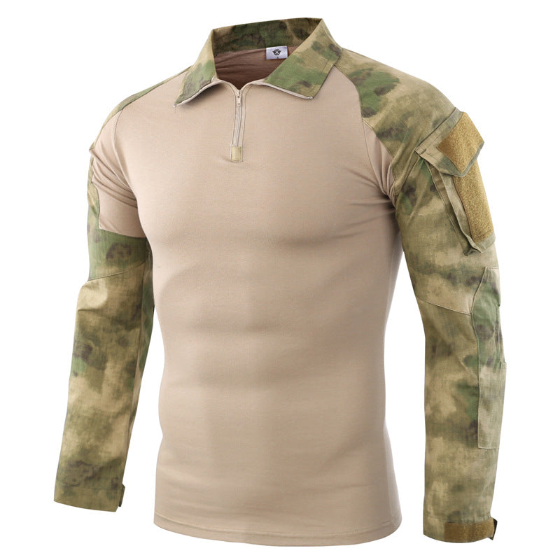 WildKing Men's Tactical Long Sleeve Camo Shirt G2