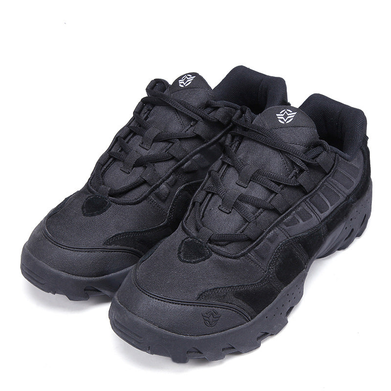 WildKing Men's Tactical Outdoor Waterproof Shoes-Black