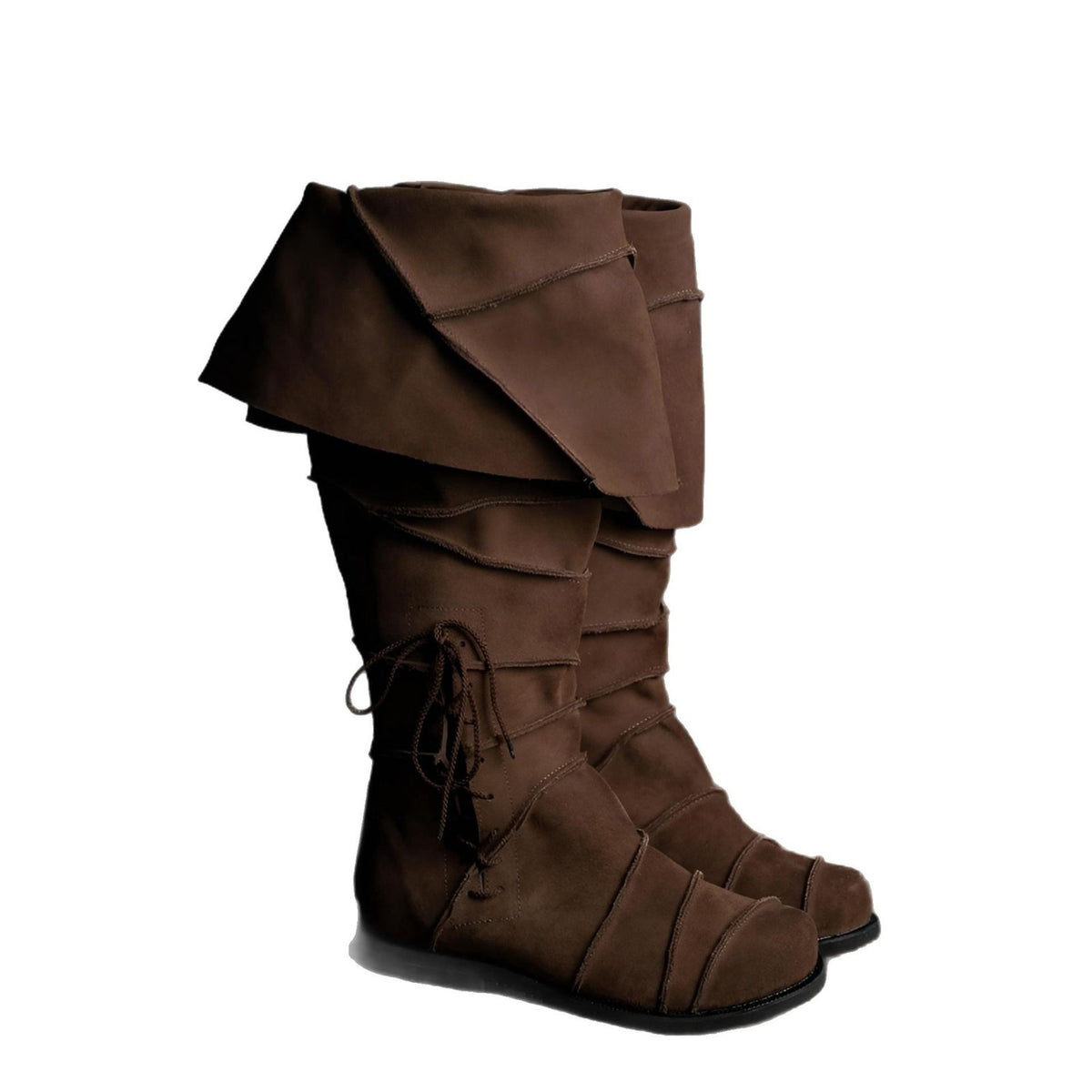 WildKing Men's Vintage Medieval Renaissance Tall Boots B1545