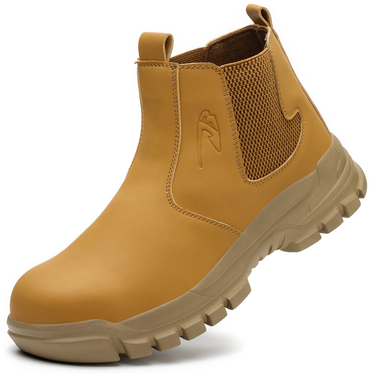 WildKing Men's Waterproof Safety Boots R062 – Non-Slip Puncture-Resistant Work Boots