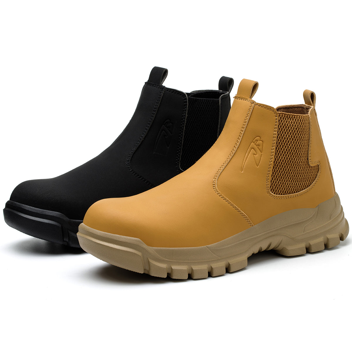 WildKing Men's Waterproof Safety Boots R062 – Non-Slip Puncture-Resistant Work Boots