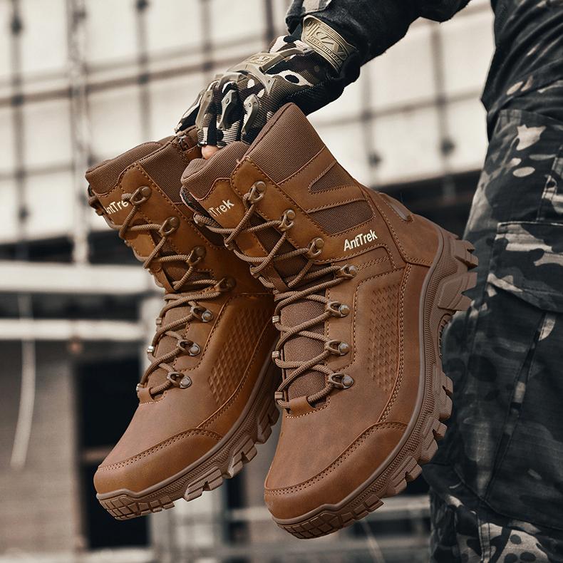 WildKing Men’s Waterproof Tactical Combat Boots C5025