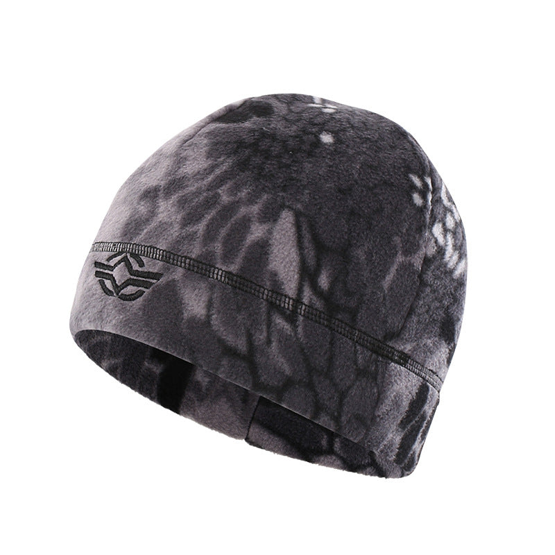 WildKing Outdoor Sports Windproof Wool Hiking Cap-Camo