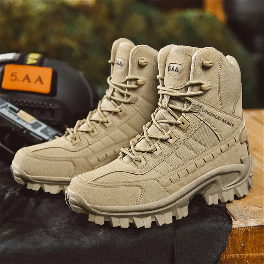 WildKing Men's Breathable Outdoors Tactical Boots 1.5