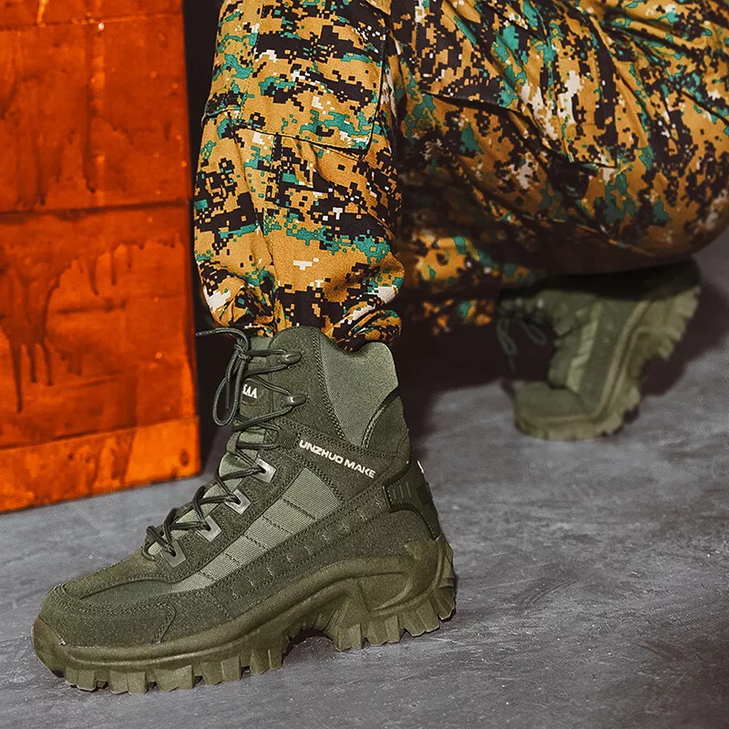 WildKing Men's Breathable Outdoors Tactical Boots 1.5