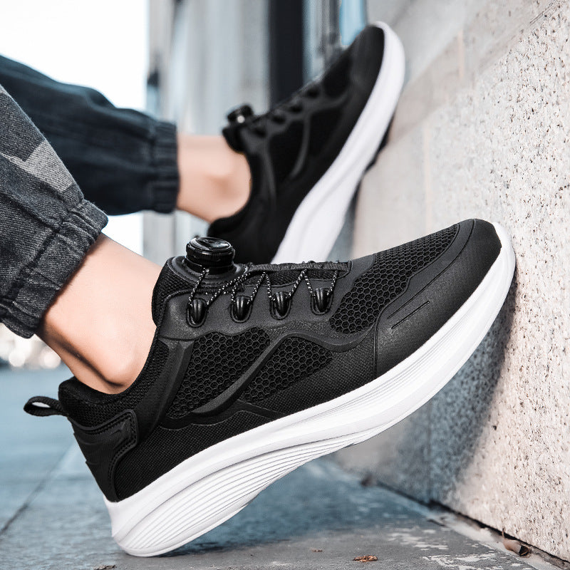 WildKing Men's Low Top Waterproof Fast Response Automatic Buckl Shoes C5019