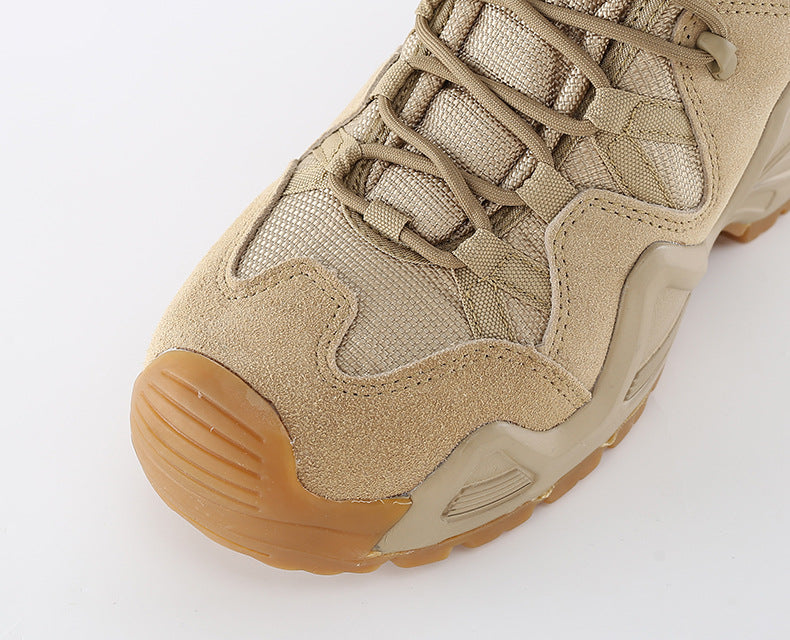 WildKing Men's Mid Top Waterproof Mountaineering Combat Shoes C209