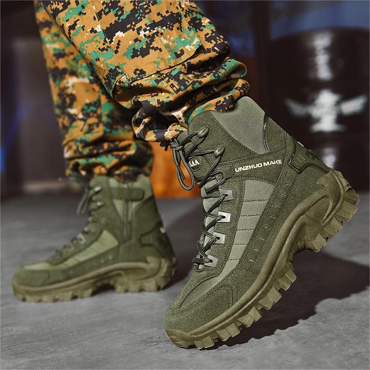 WildKing Men's High Top Waterproof Work Boots 3.0