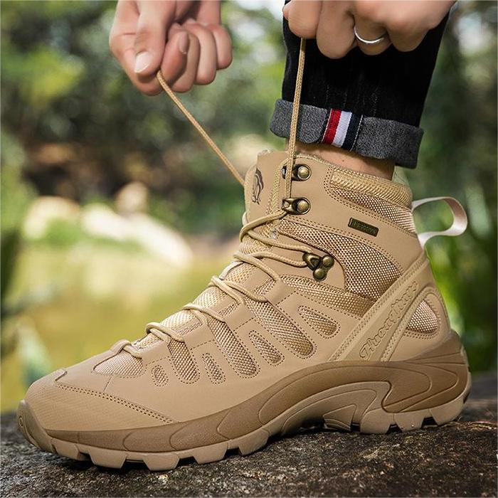 WildKing Men's Mid Top Waterproof Hiking Boots 6.0