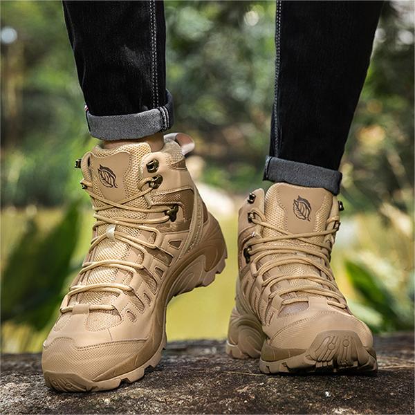 WildKing Men's Mid Top Waterproof Hiking Boots 6.0