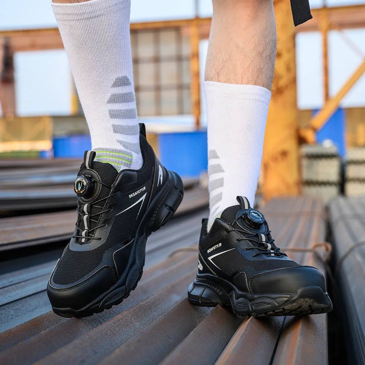 Wildking Cadeshoes Auto-Lacing Work Shoes R041