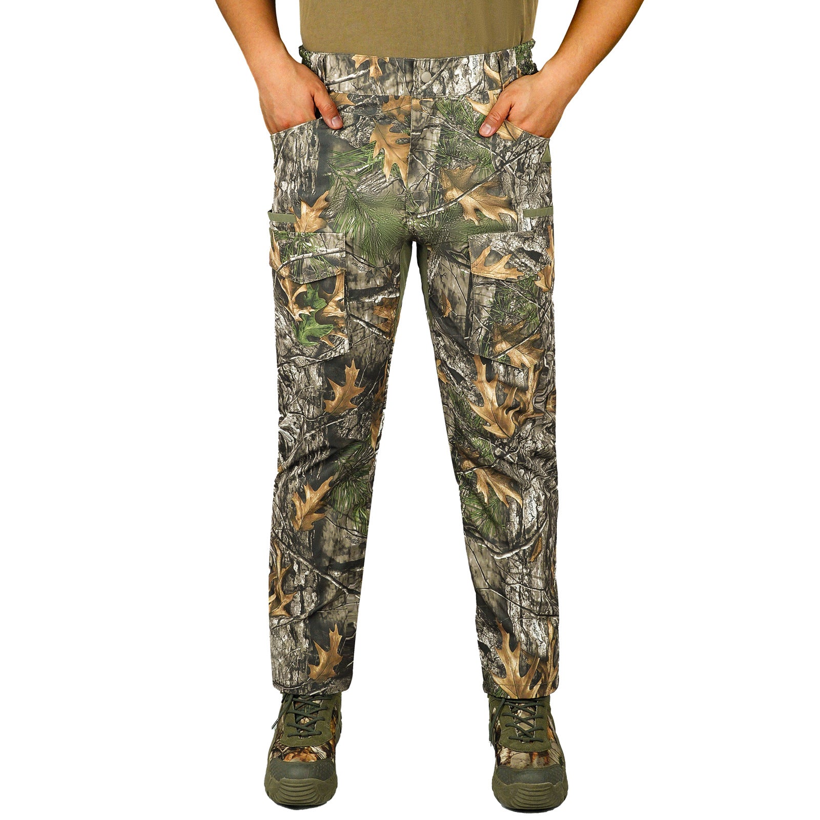 Wildking Men's Camouflage Big Tree Wear-Resistant Hunting Pants