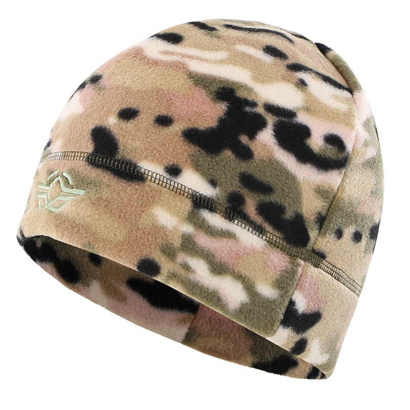 Wildking Fleece Warm Hat for Cycling and Hiking - Camo