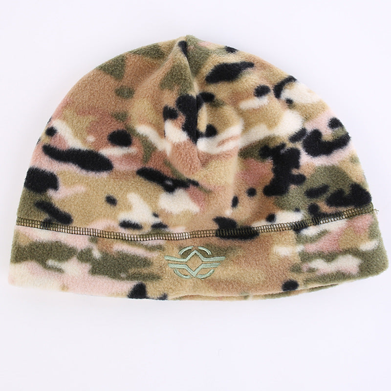 Wildking Fleece Warm Hat for Cycling and Hiking - Camo