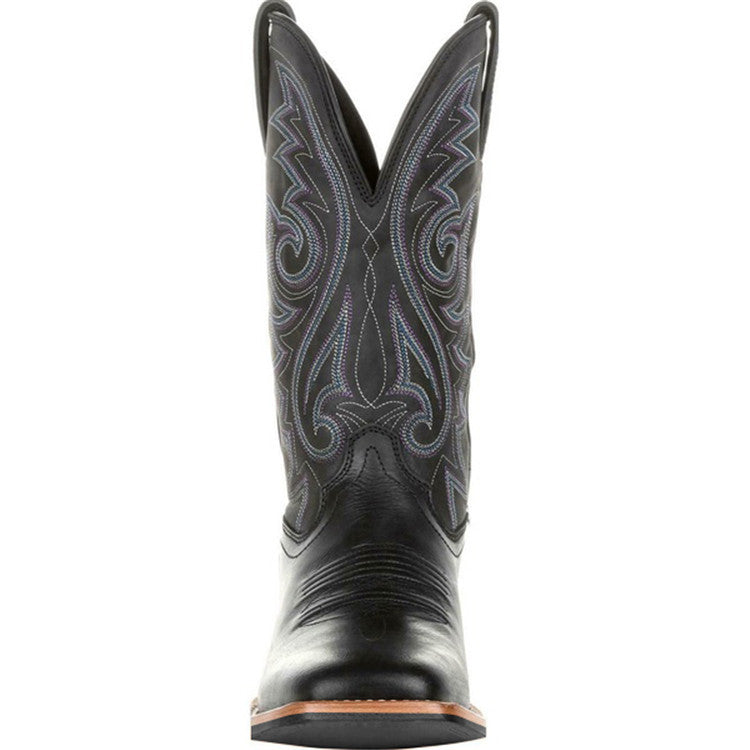 Wildking High-top Embroidered Retro Wide-Head Western Cowboy Boots 8802