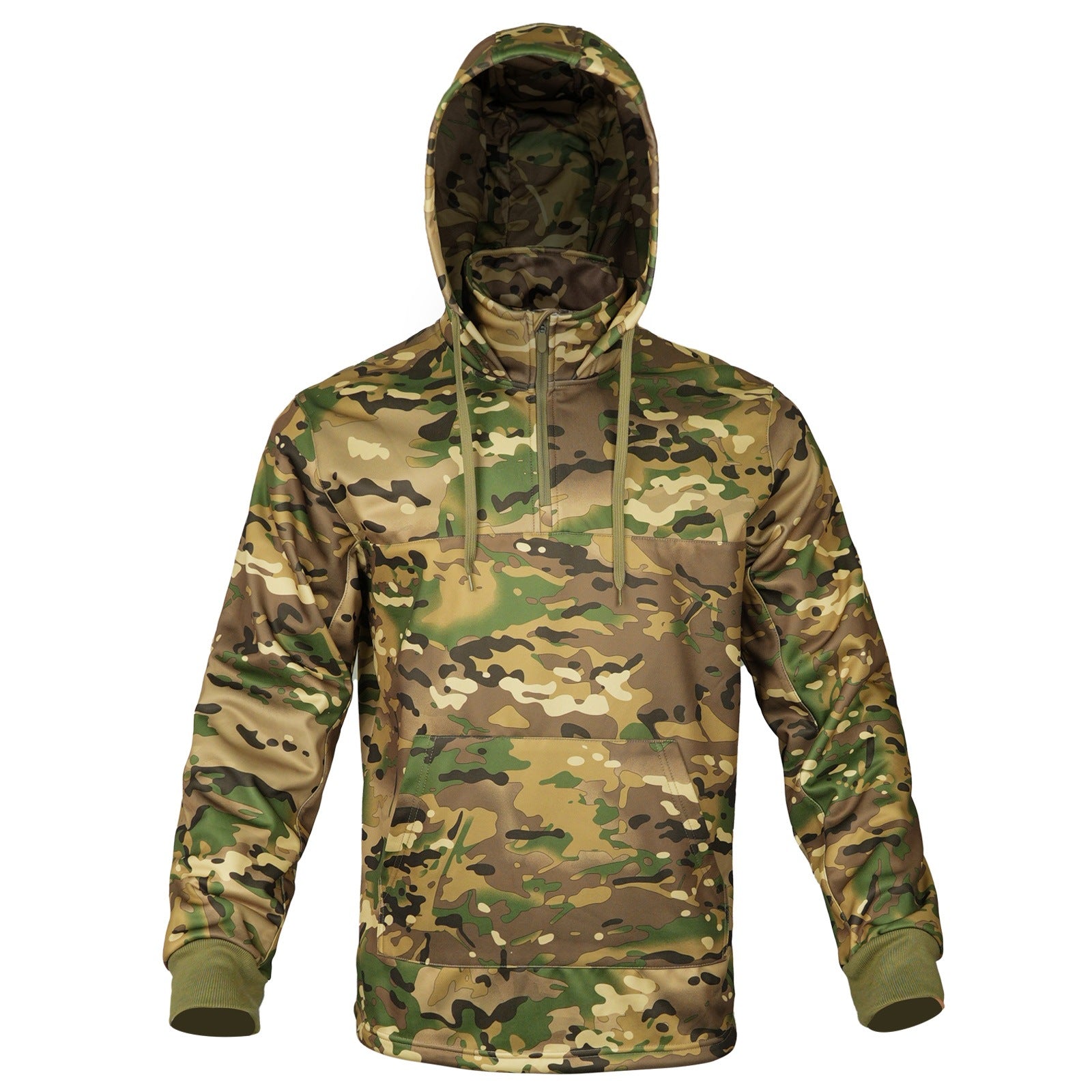 Wildking Hunting Camouflage Bionic Tree Fleece Hooded Sweatshirt
