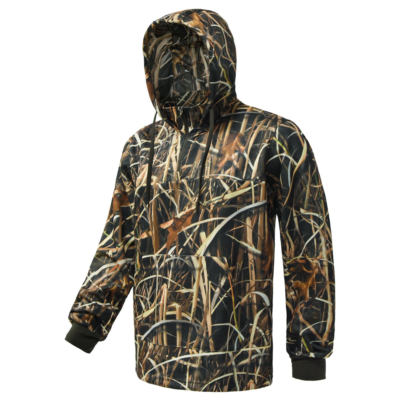 Wildking Hunting Camouflage Bionic Tree Fleece Hooded Sweatshirt