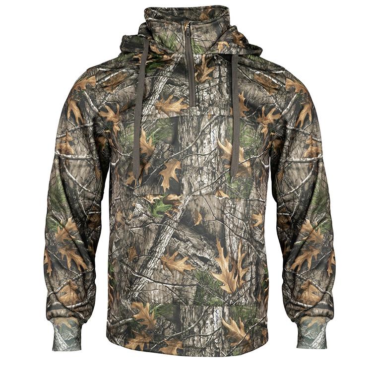 Wildking Hunting Camouflage Bionic Tree Fleece Hooded Sweatshirt