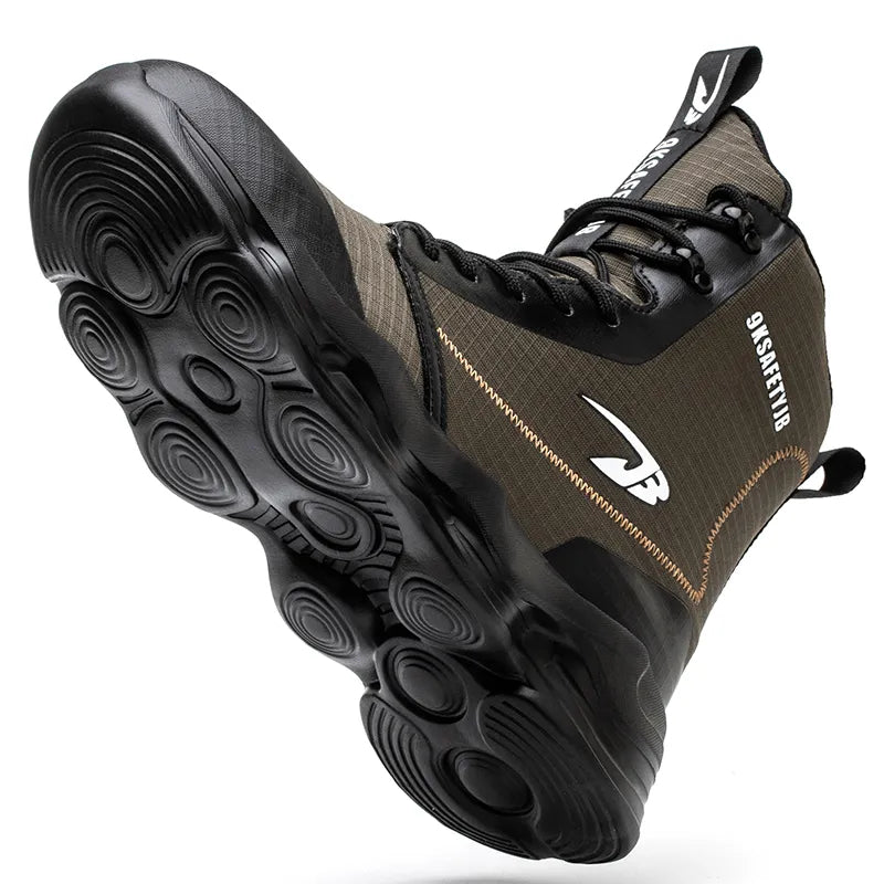 Wildking Lightweight High-Top Athletic Safety Boots R047