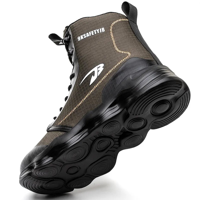 Wildking Lightweight High-Top Athletic Safety Boots R047