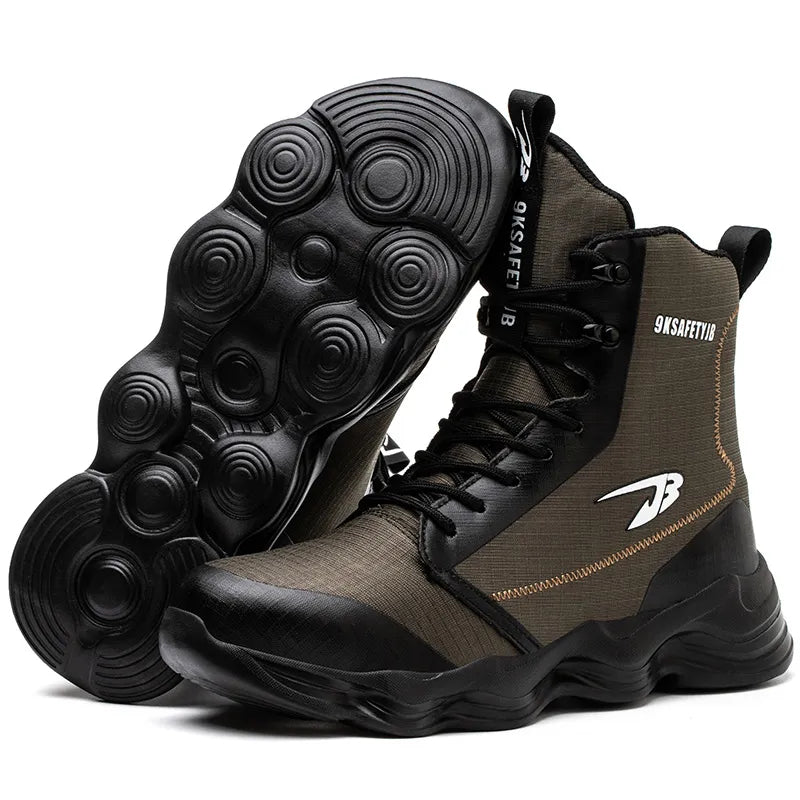 Wildking Lightweight High-Top Athletic Safety Boots R047