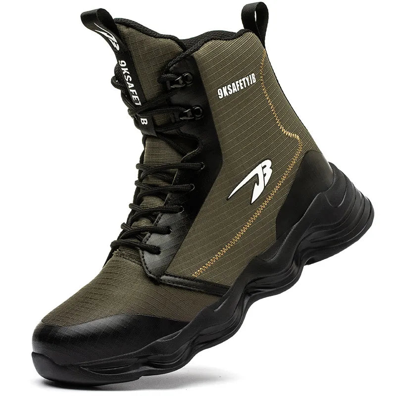 Wildking Lightweight High-Top Athletic Safety Boots R047