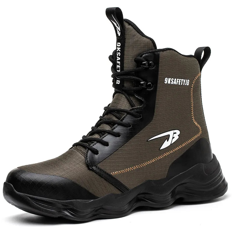 Wildking Lightweight High-Top Athletic Safety Boots R047