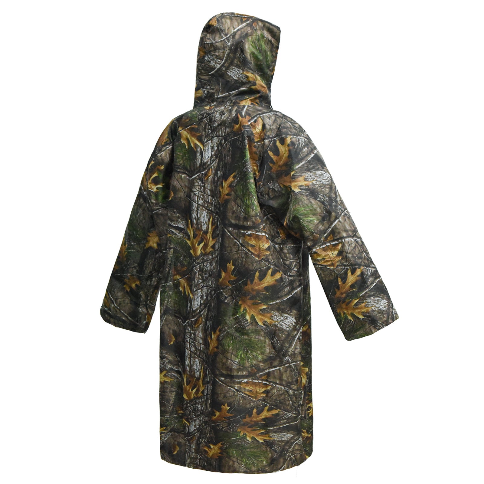 Wildking Long Hiking Waterproof Poncho – Lightweight Camouflage One-Piece Raincoat