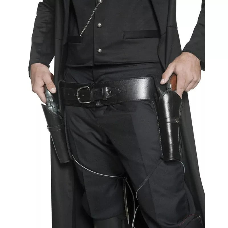Wildking Medieval Renaissance Waist Belt Double Gun Holster