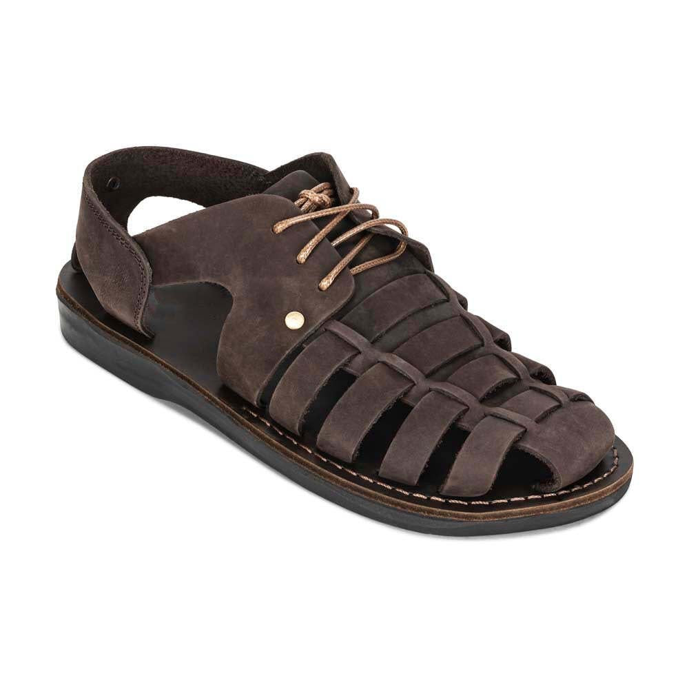 Wildking Men's Braided Closed Toe Sandals C5014