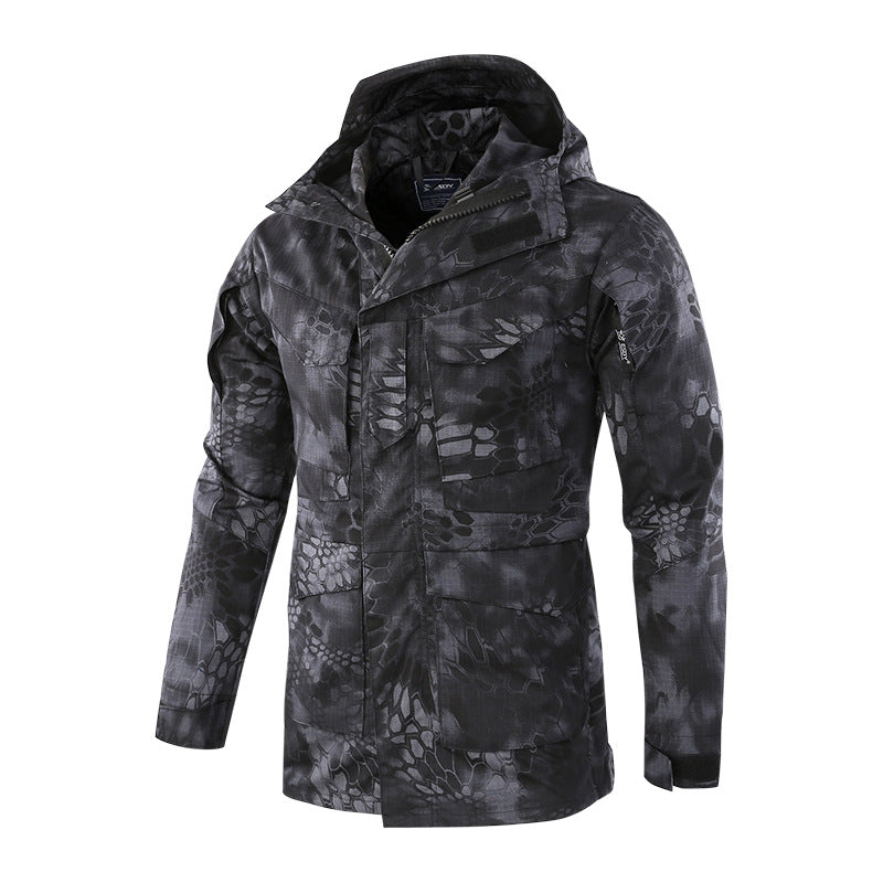 Wildking Men's Camouflage Mountaineering Waterproof Jacket M65