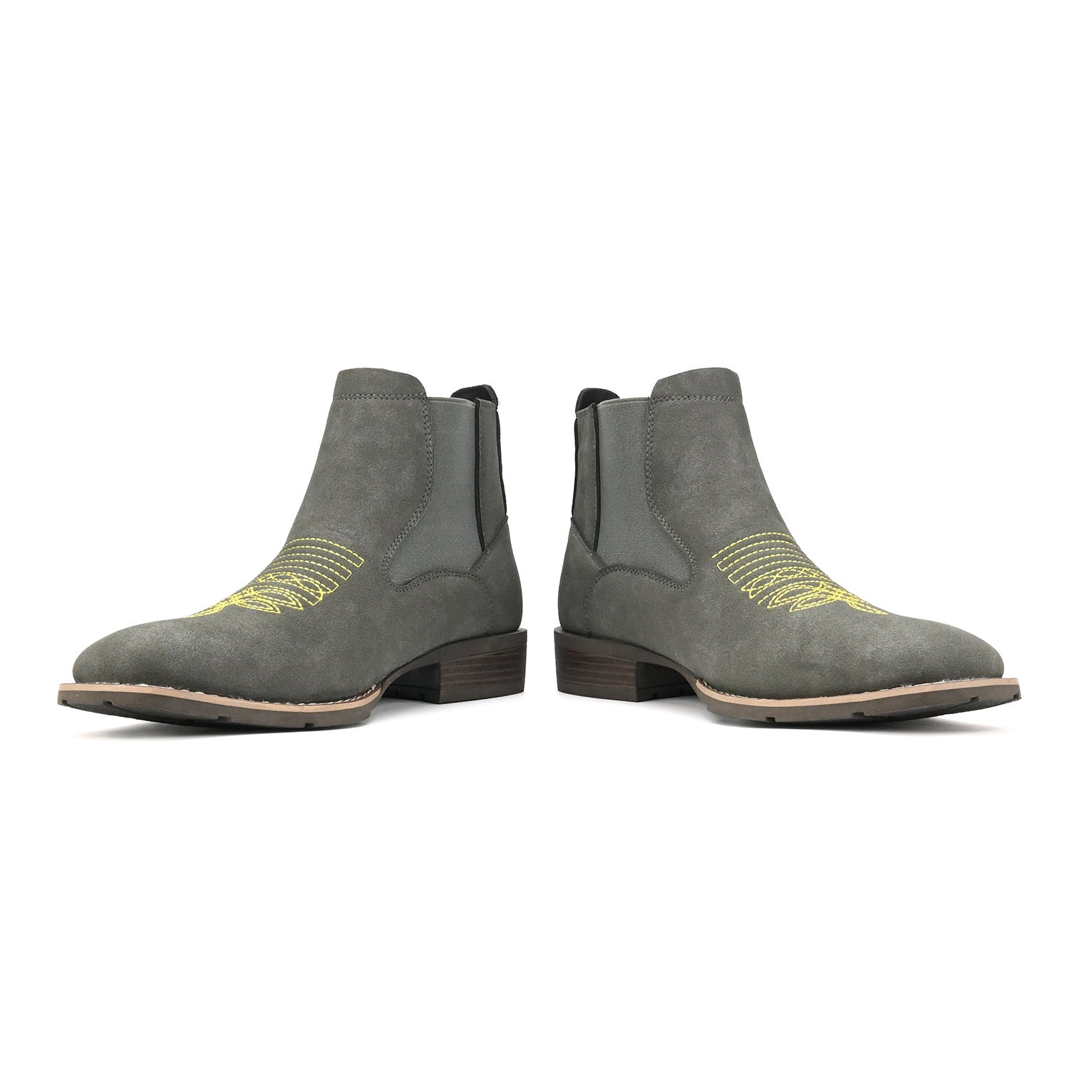 Wildking Men’s Embroidered Slip-On Chelsea Boots B3045