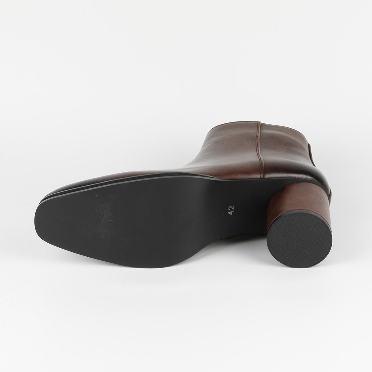 Wildking Men's Fashion Gentleman High Heel Elastic Chelsea Boots B7010