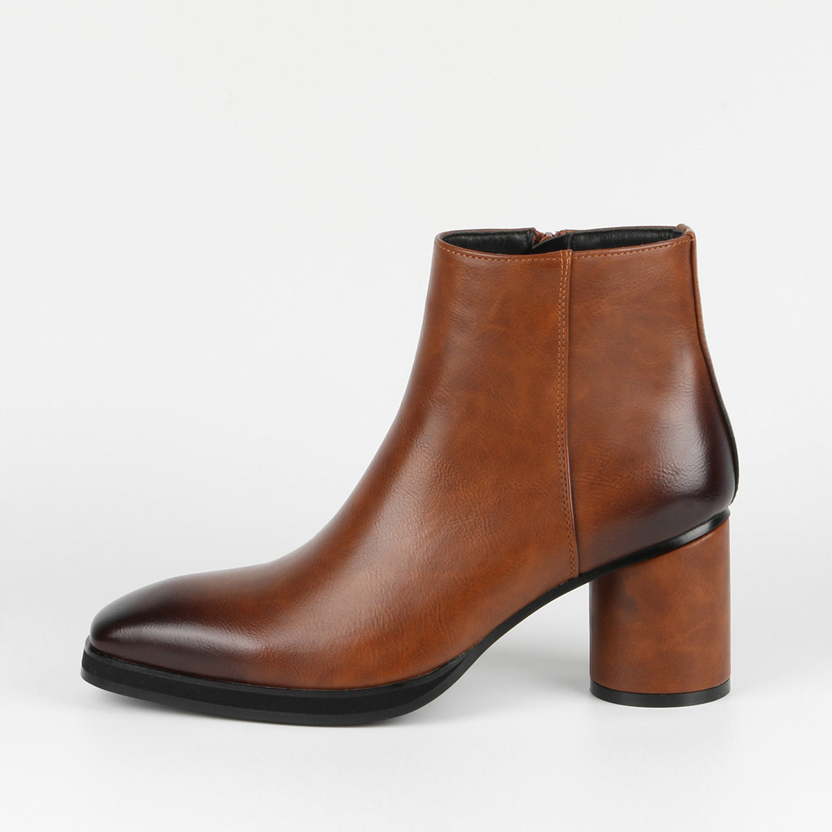 Wildking Men's Fashion Gentleman High Heel Elastic Chelsea Boots B7010