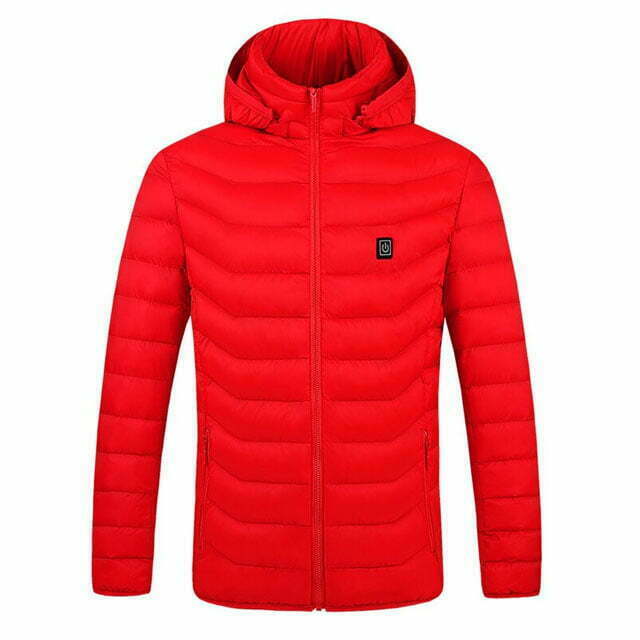 Wildking Men's Heating Long-Lasting Warm Down Jacket