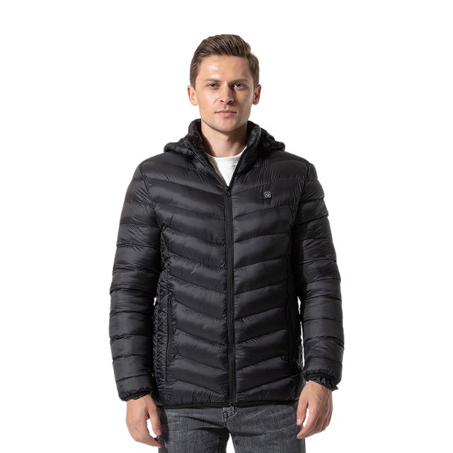 Wildking Men's Heating Long-Lasting Warm Down Jacket
