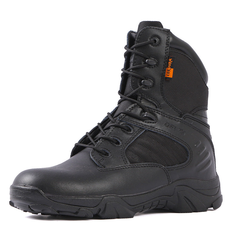 Wildking Men's High Top Breathable Hiking Combat Boots 1206