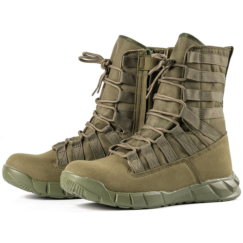 Wildking Men's High Top Lightweight Combat Boots C50