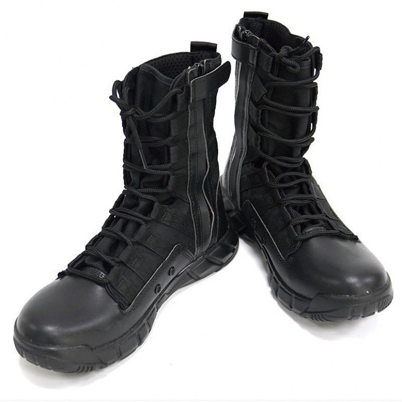 Wildking Men's High Top Lightweight Combat Boots C50