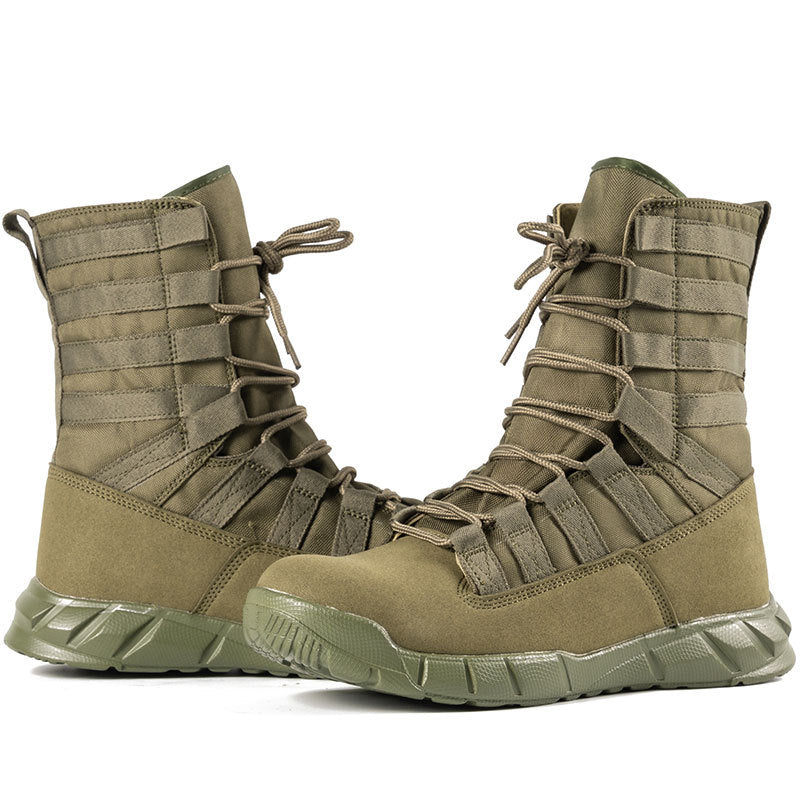 Wildking Men's High Top Lightweight Combat Boots C50
