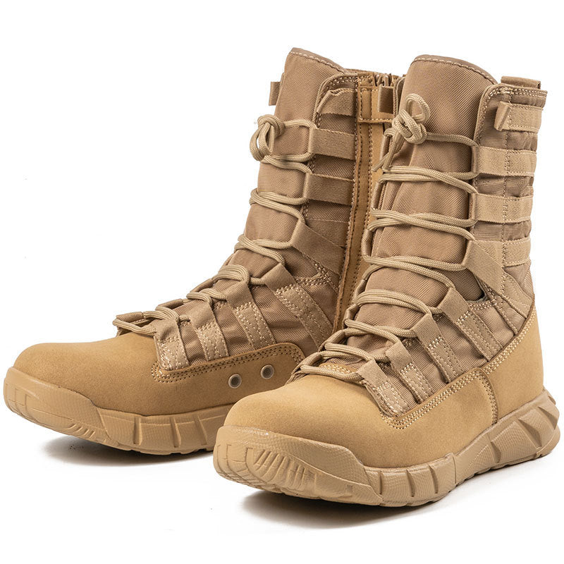 Wildking Men's High Top Lightweight Combat Boots C50
