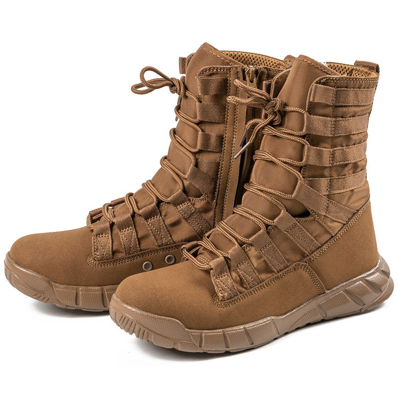 Wildking Men's High Top Lightweight Combat Boots C50