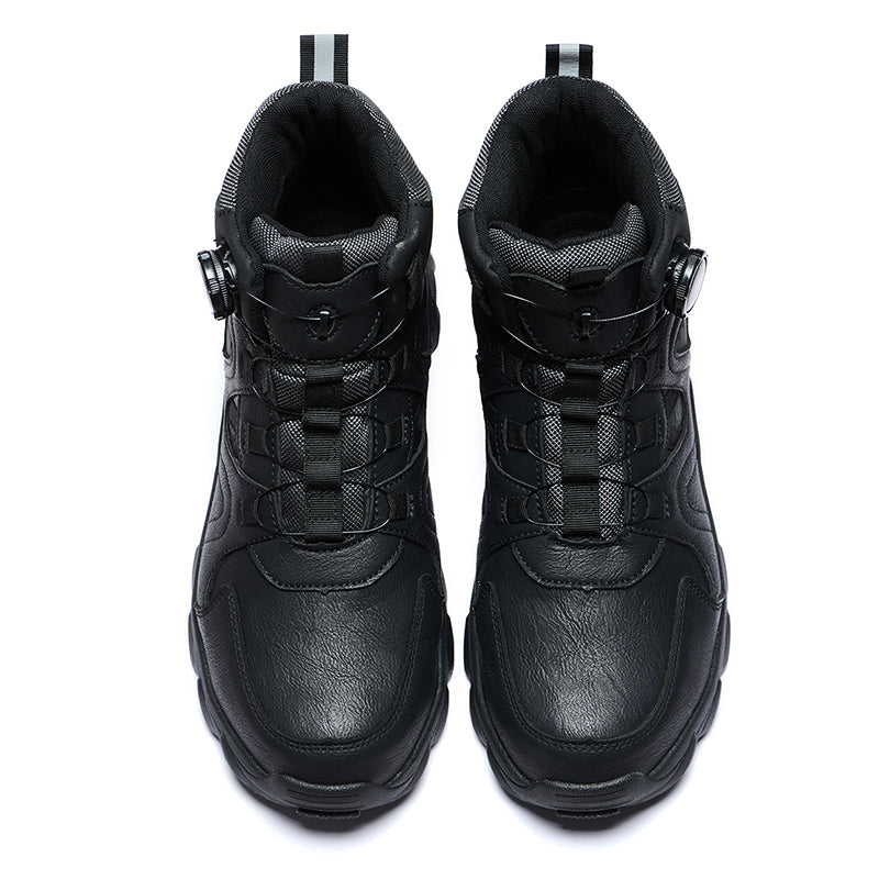 Wildking Men's High Top Steel Toe Safety Boots with Dial System – Puncture Resistant Work Boots R055