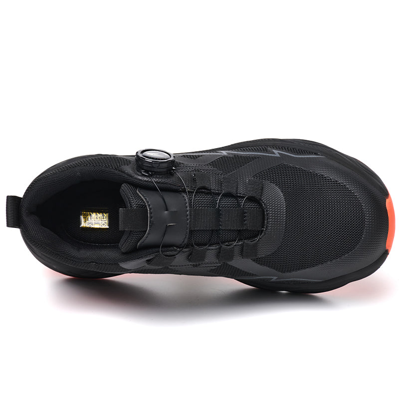 Wildking Men's Steel Toe Safety Shoes with Dial System – Puncture Resistant Work Boots R051