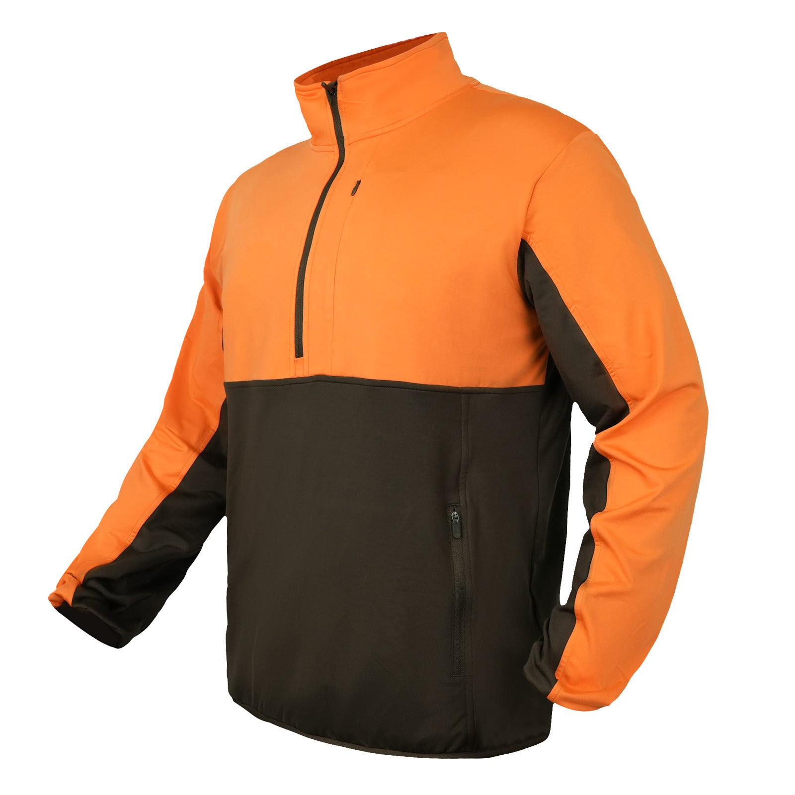 Wildking Men's Hunting Camouflage Warm Stand Collar Long Sleeve Sweatshirt