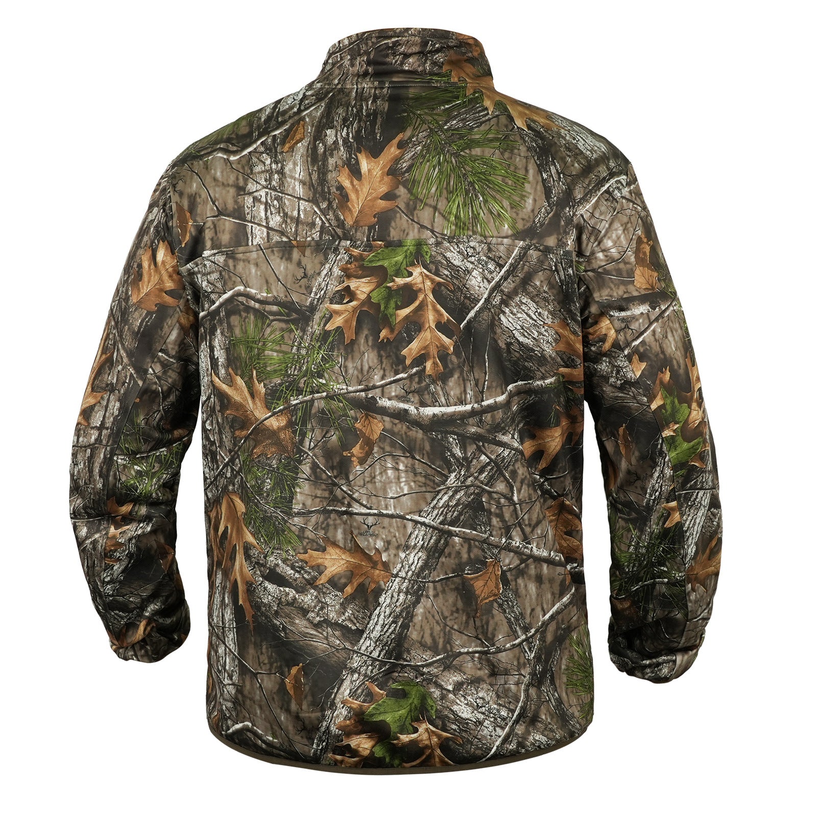 Wildking Men's Hunting Camouflage Warm Stand Collar Long Sleeve Sweatshirt