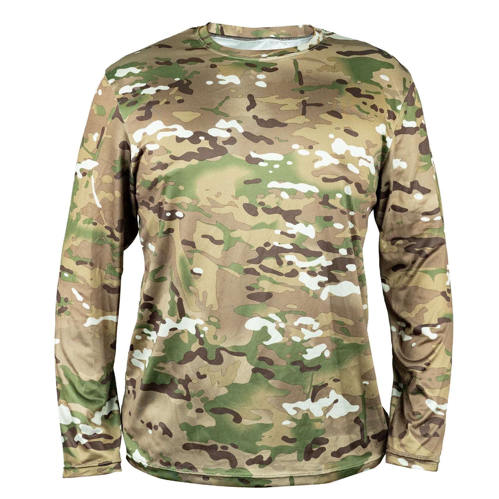 Wildking Men's Ice Silk Sunscreen Breathable Bionic Camouflage Photography Hunting Top