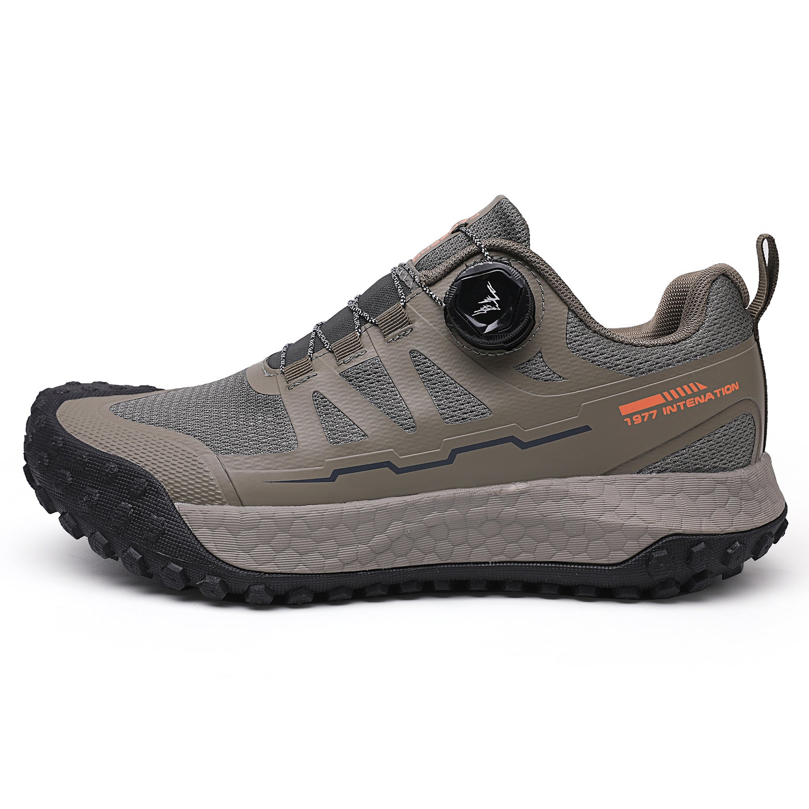 Wildking Men's Knob Elastic Buckle Sneakers D3014