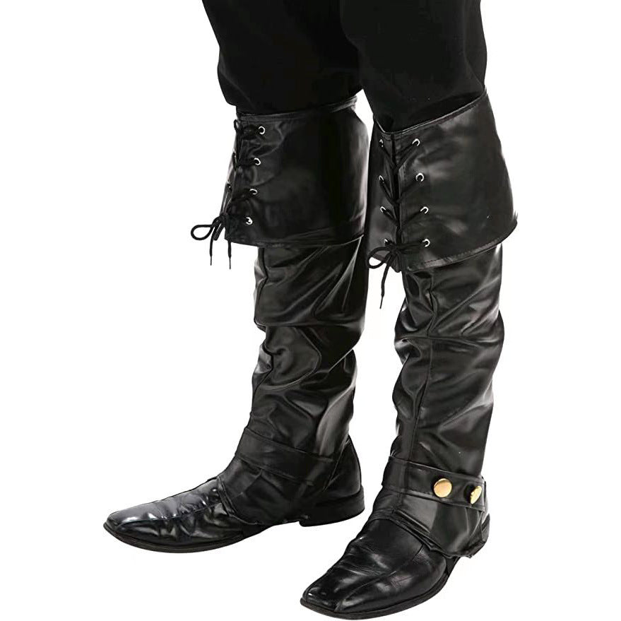 Wildking Viking Pirate Leg Armor Boot Covers T006