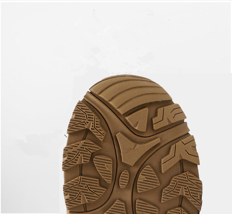 Wildking Men's Mid-Top Outdoor Combat Boots for Sports Mountain Camping